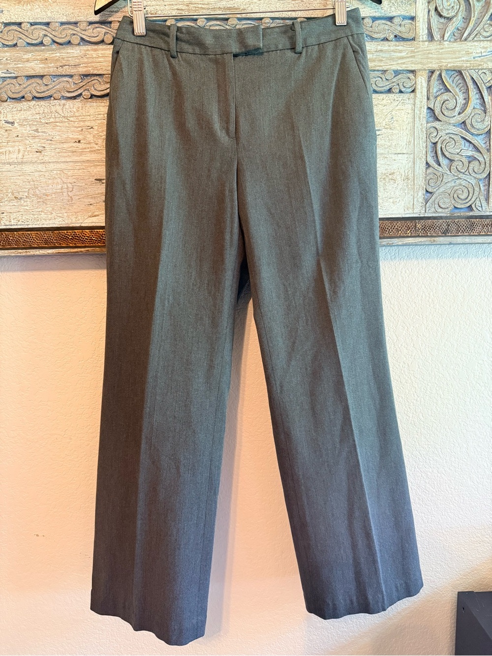 Brooks Brothers Caroline Fit Straight-Leg Women's Dress Pants-missing button